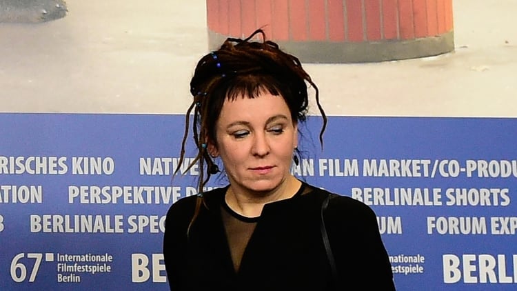 Olga Tokarczuk - Premio Nobel Literatura 2018 (Photo by Tobias SCHWARZ / AFP)