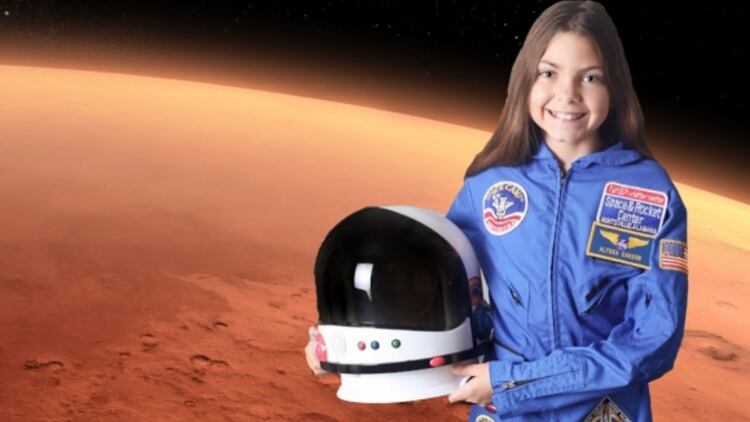 Alyssa Carson entrena para ser astronauta en la Agencia Espacial de EEUU (Nasa)