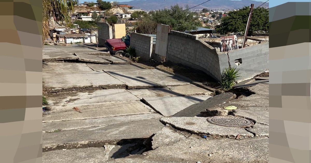 Desert Slave in Tijuana has 30 demolished houses;  at least 50 families required to be evacuated