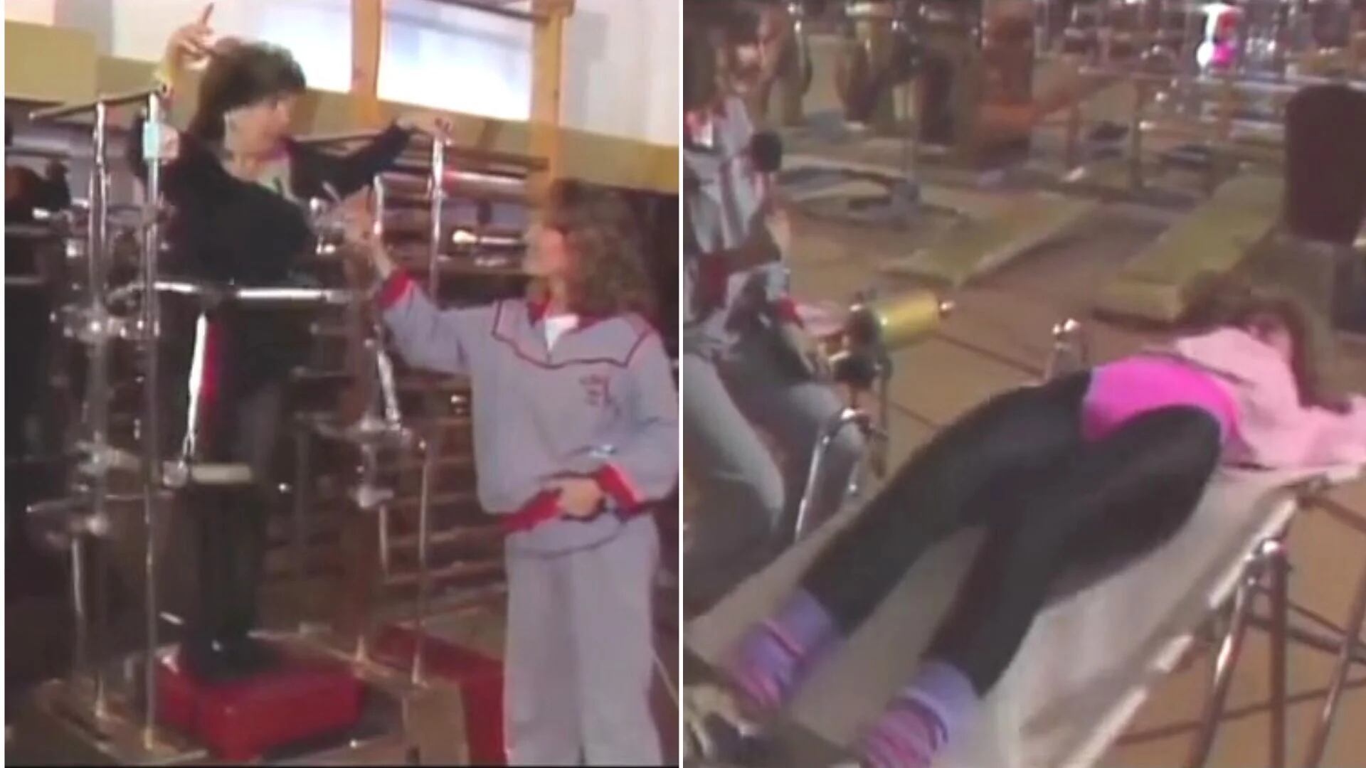 Ese ejercicio es para romperse la espalda”: el video viral que muestra cómo  era un gimnasio en los años 80 - Infobae