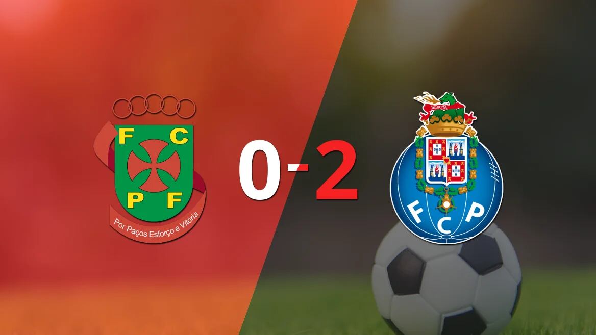 En casa, Paços de Ferreira perdió 2-0 frente a Porto