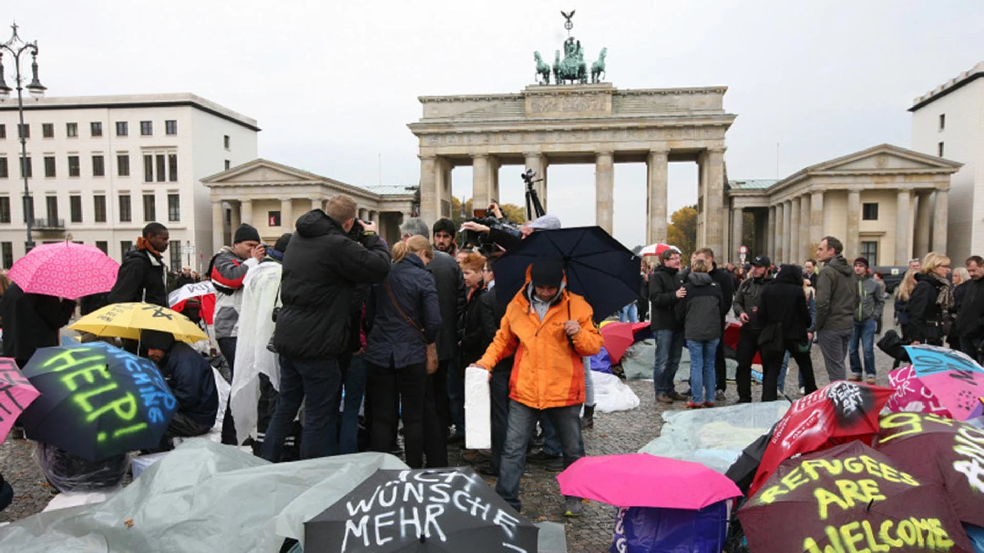 Alemania recibió más de un millón de refugiados en 2015.