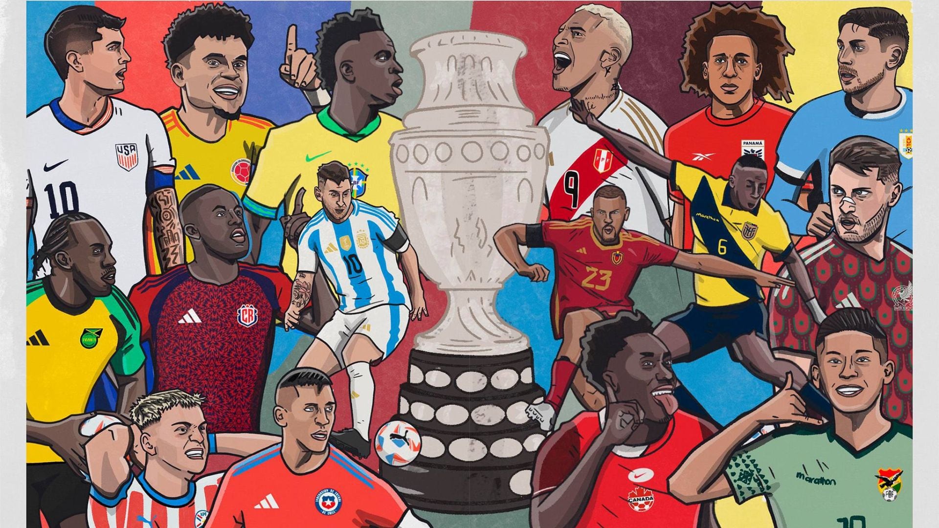 La Copa América 2024 está por iniciar. - Crédito: Conmebol