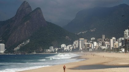 Bolsonaro criticó el cierre de las playas (REUTERS/Ricardo Moraes)