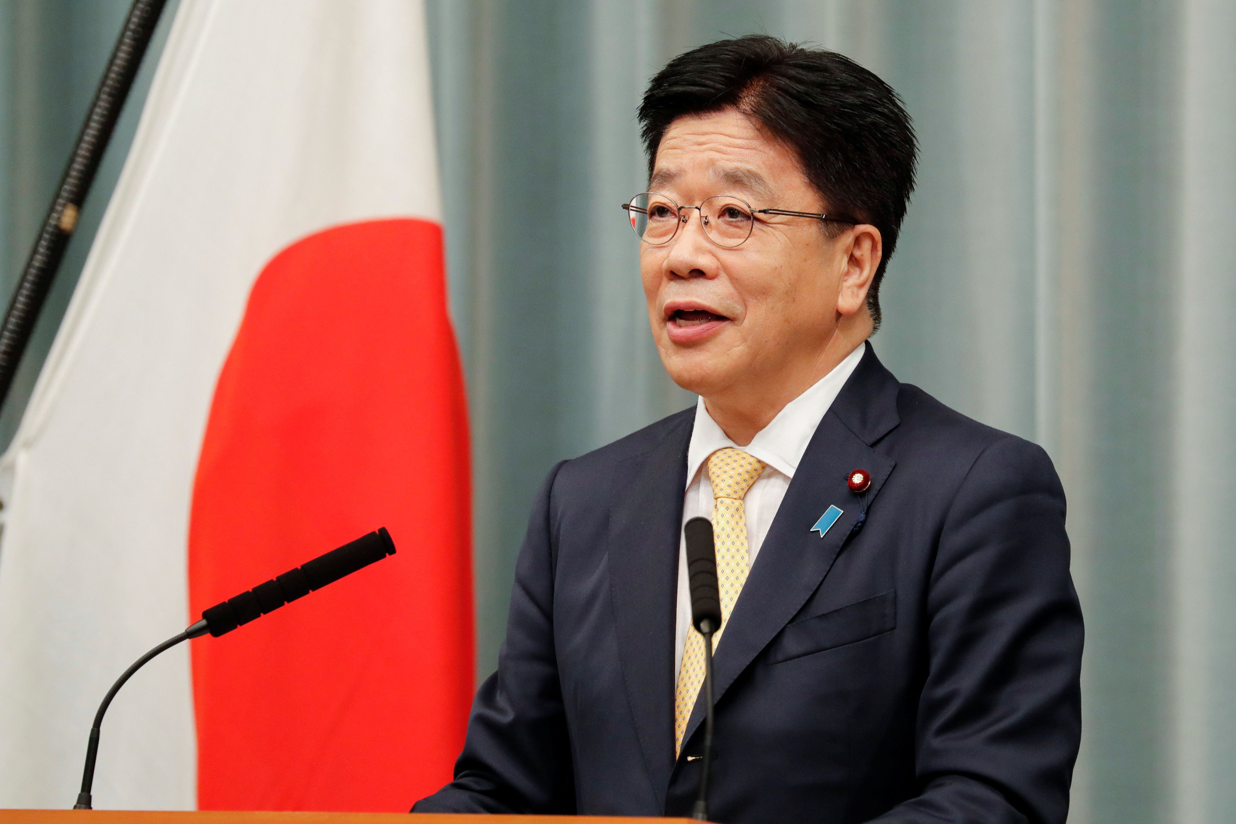 El portavoz del Ejecutivo japonés, Katsunobu Kato