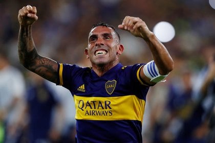 Hay Tevez para rato: Carlitos firmará por un año más en Boca (REUTERS/Agustin Marcarian)