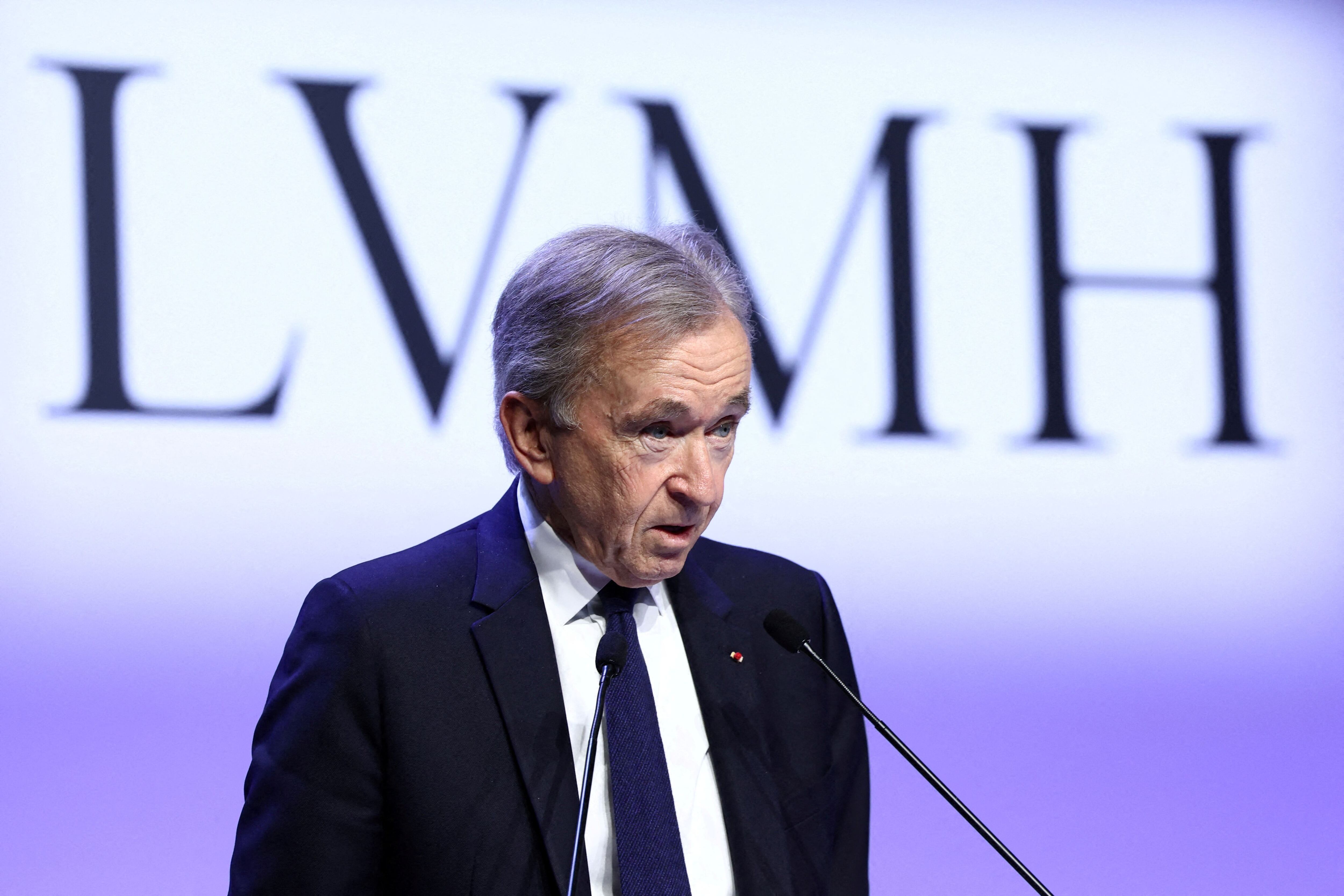 Bernard Arnault, presidente y CEO of LVMH Moet Hennessy Louis Vuitton (Reuters)