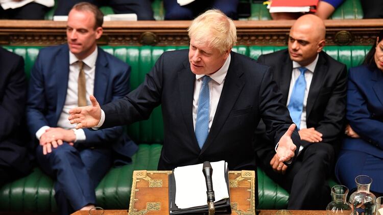 El Primer Ministro del Reino Unido, Boris Johnson. (AFP)