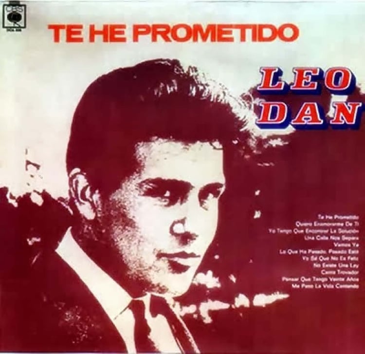 Una de las versiones del disco que contenía el hit “Te he prometido”, editado por CBS