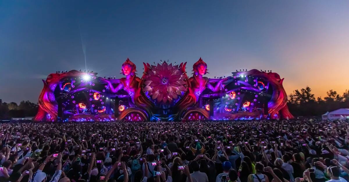 A man was arrested with 68 doses of drugs at the 2023 EDC Festival