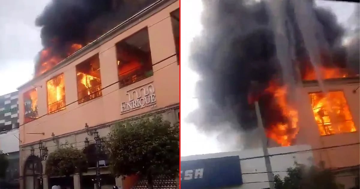 Les images laissées par l’incendie du restaurant Enrique à Insurgentes Sur