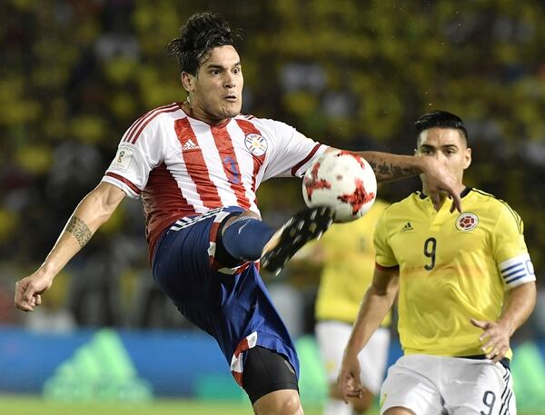 Gustavo Gómez, jugador del AC Milán y de la selección de Paraguay (Getty Images)