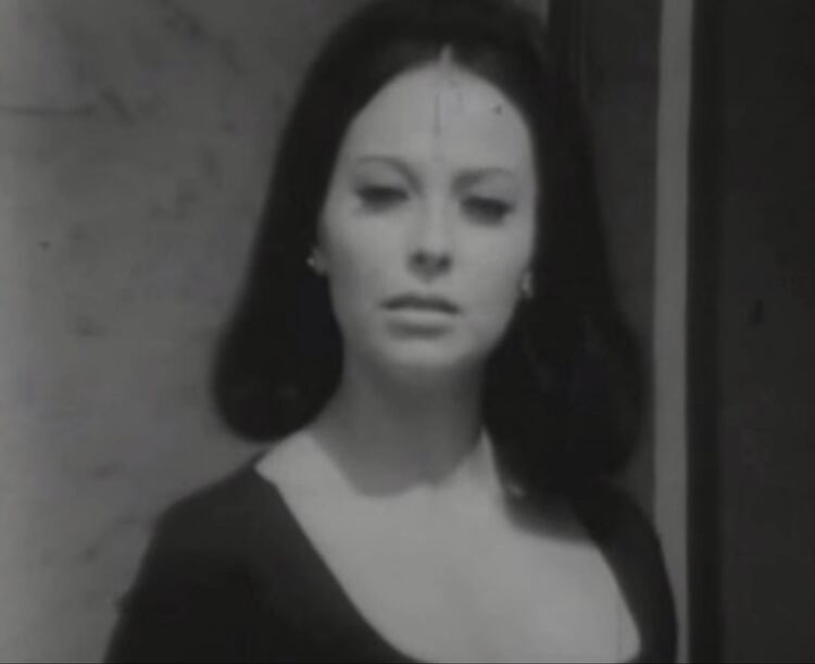 Fanny Cano como “Rubí”, en 1968