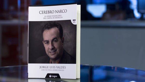 Valdés presentó su libro “Cerebro narco”