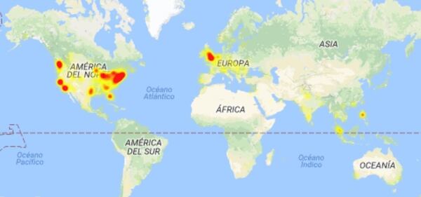 Mapa de Outage-Report