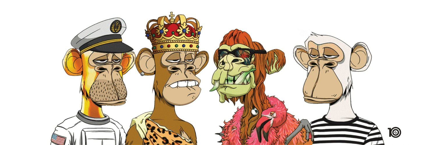Los monos de KINGSHIP hacen parte de la comunidad NFT de Yate Bored Ape Club, una de las más grandes de tokens no fungibles en internet.