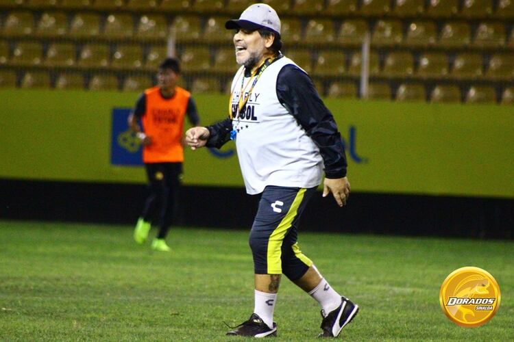 (Twitter: @Dorados) Maradona cosechó un nuevo triunfo con Dorados