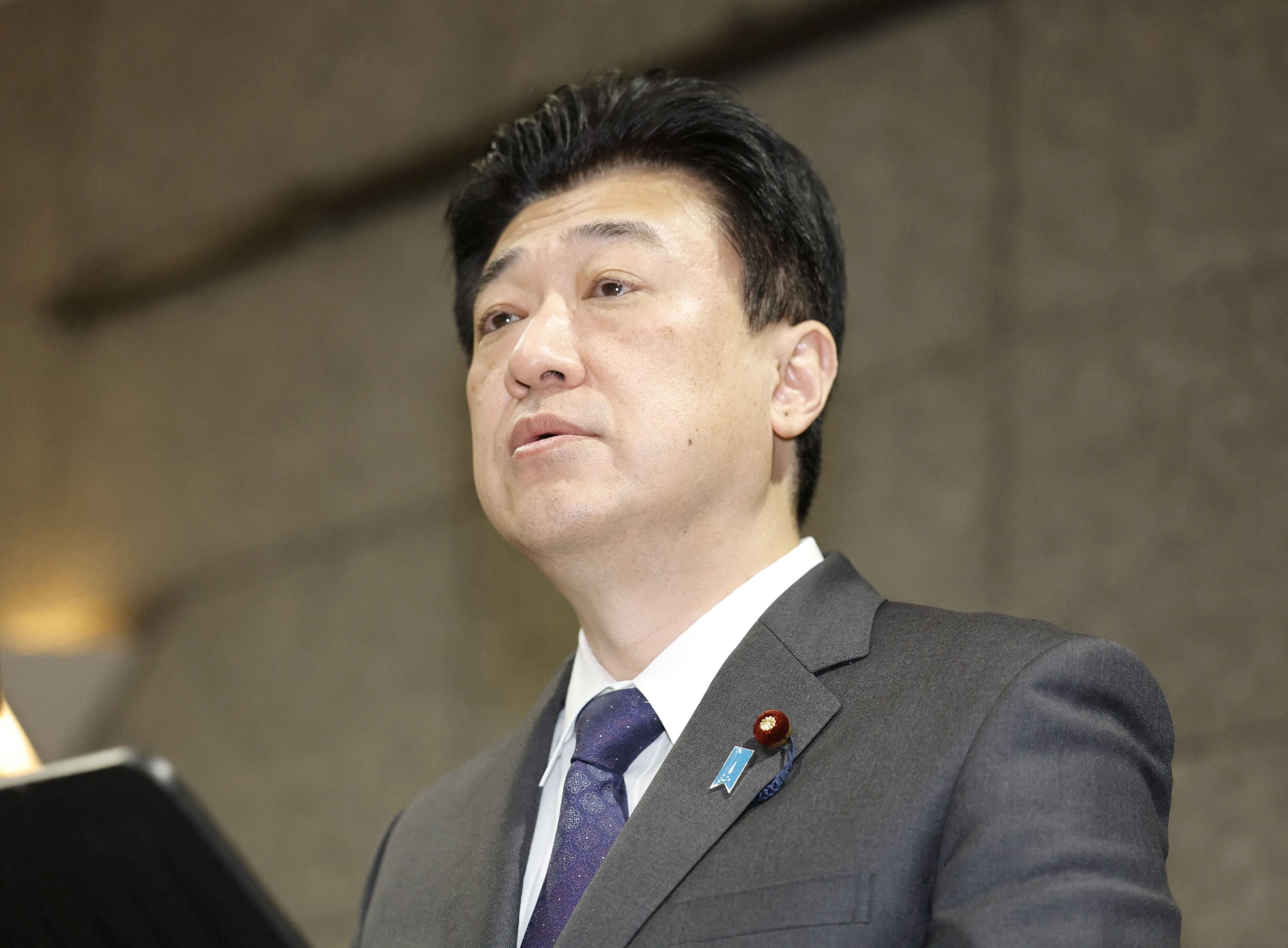 El ministro de Defensa japonés Minoru Kihara (Kyodo/REUTERS)