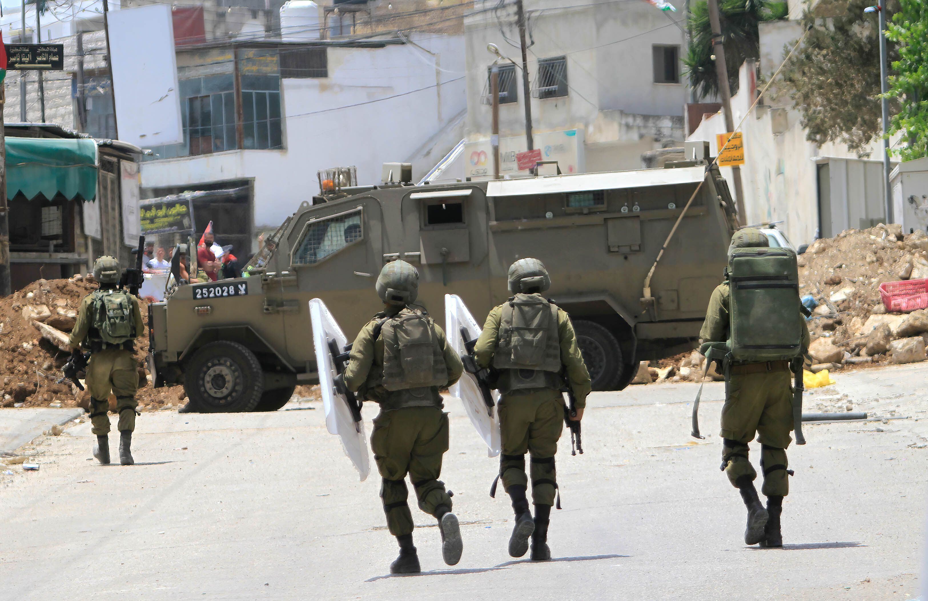 Soldados de Israel en Nablús, Cisjordania (Foto: EuropaPress)