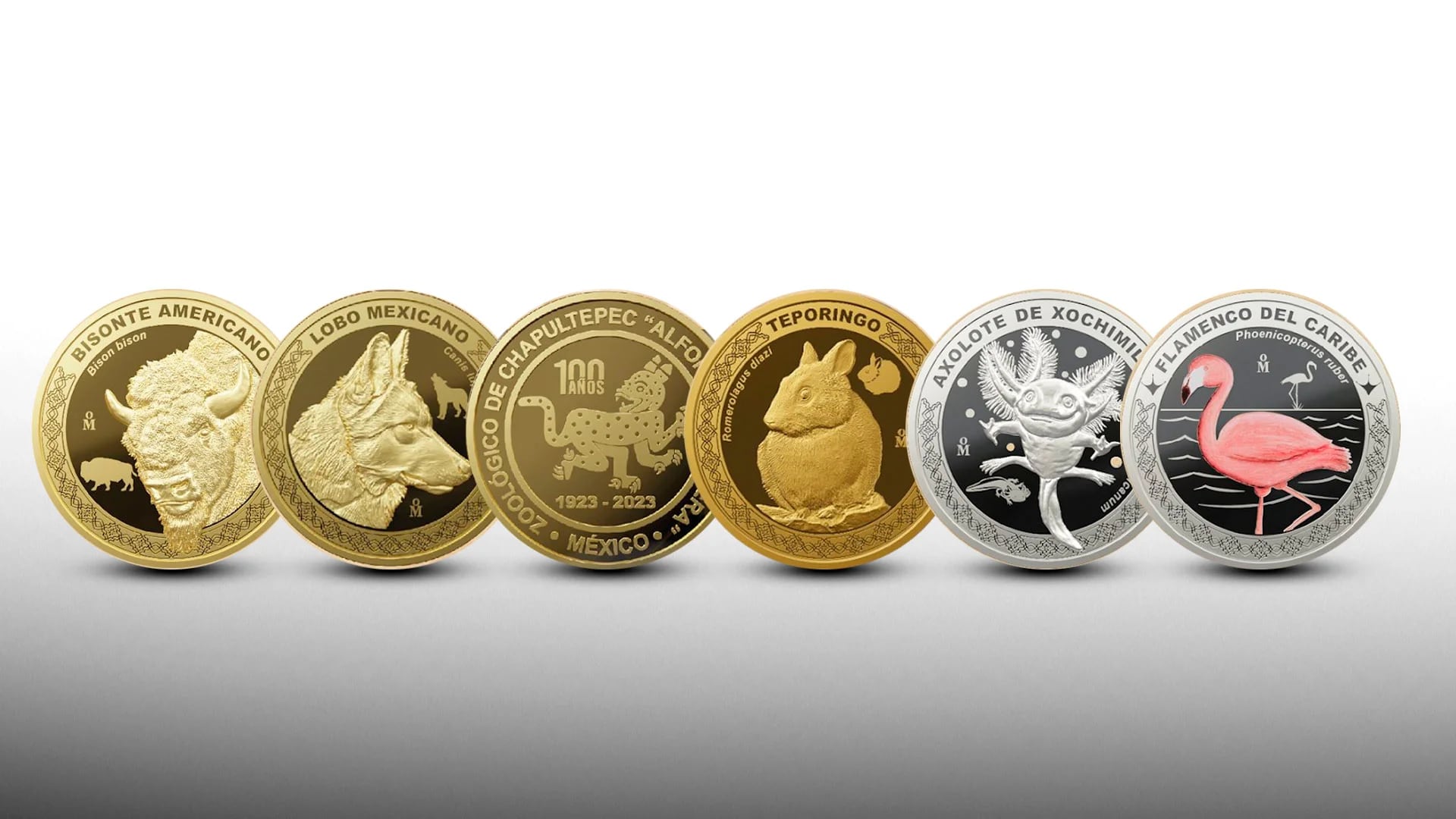 ¿Cuáles son los 3 set de monedas del Zoológico de Chapultepec que se venden en más de 16 mil pesos en línea? 