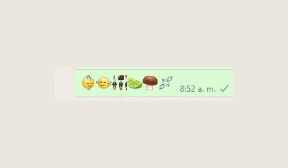 El emoji del ave fénix no se puede ver correctamente en WhatsApp Web. (WhatsApp)