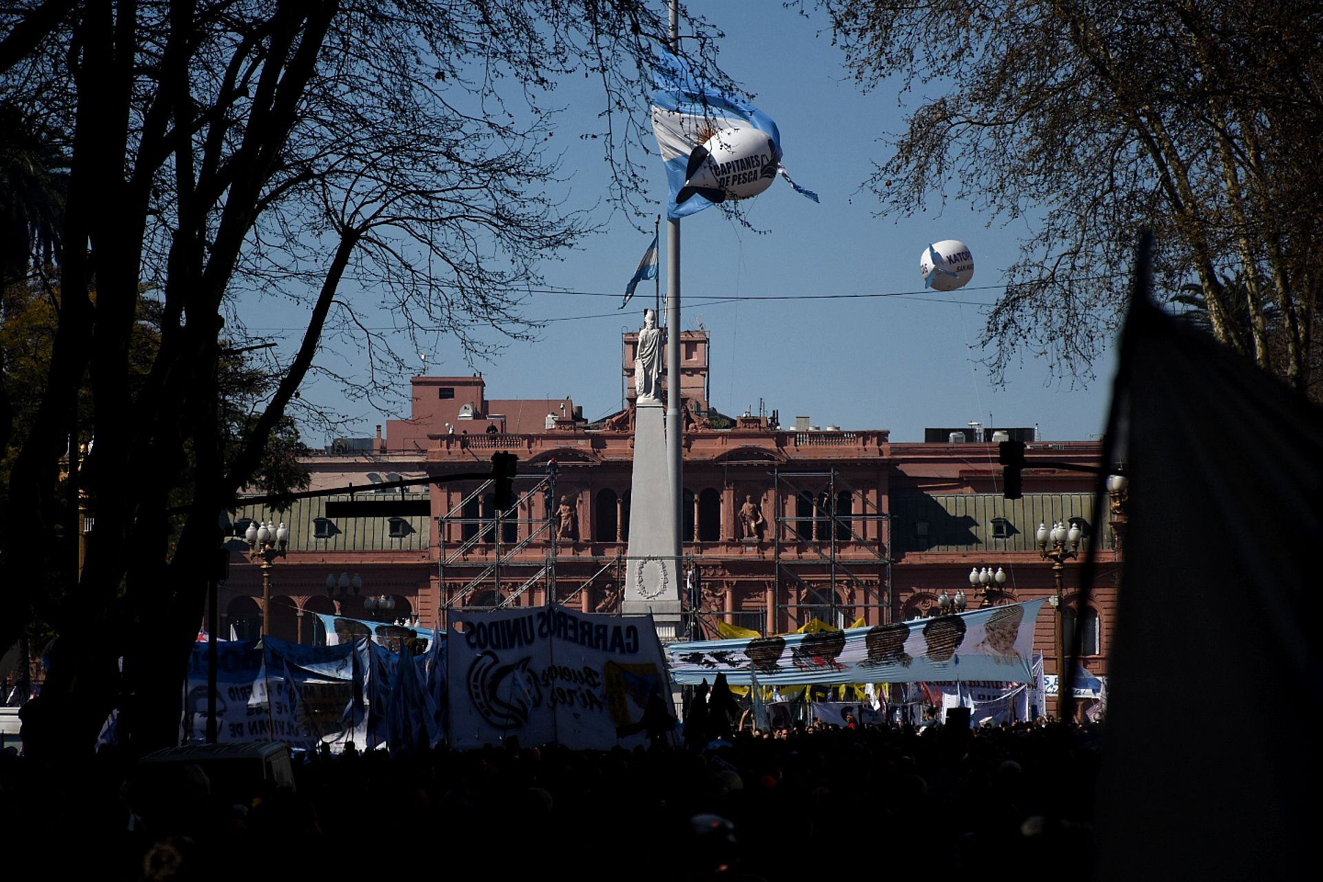 Plaza de Mayo - 9S - marcha a favor de Cristina Kirchner