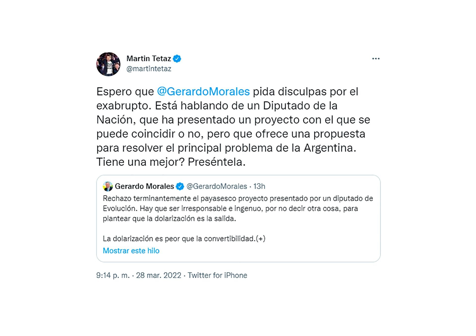 Dirigentes de Juntos por el Cambio repudiaron el tuit de Gerardo Morales