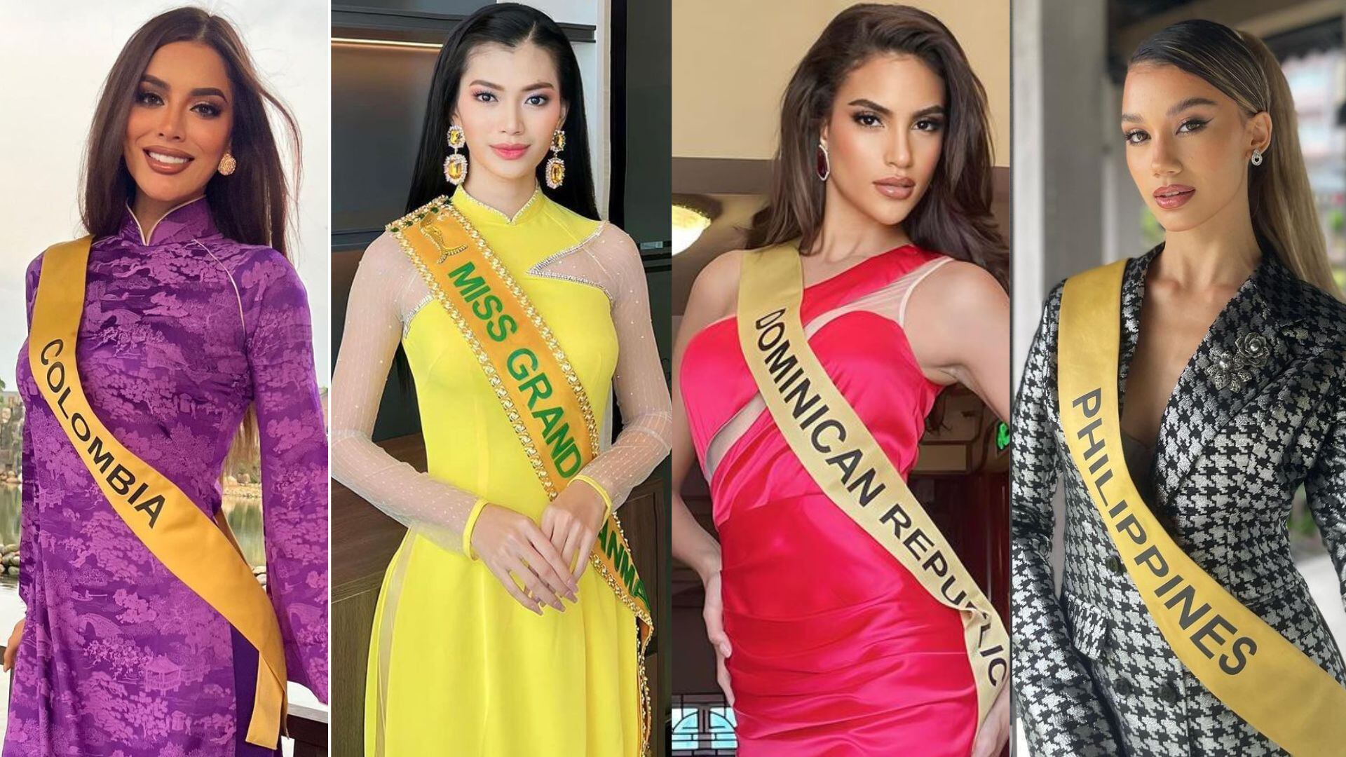 Las candidatas favoritas a ganar la corona del ‘Miss Grand International 2023′. 
Instagram