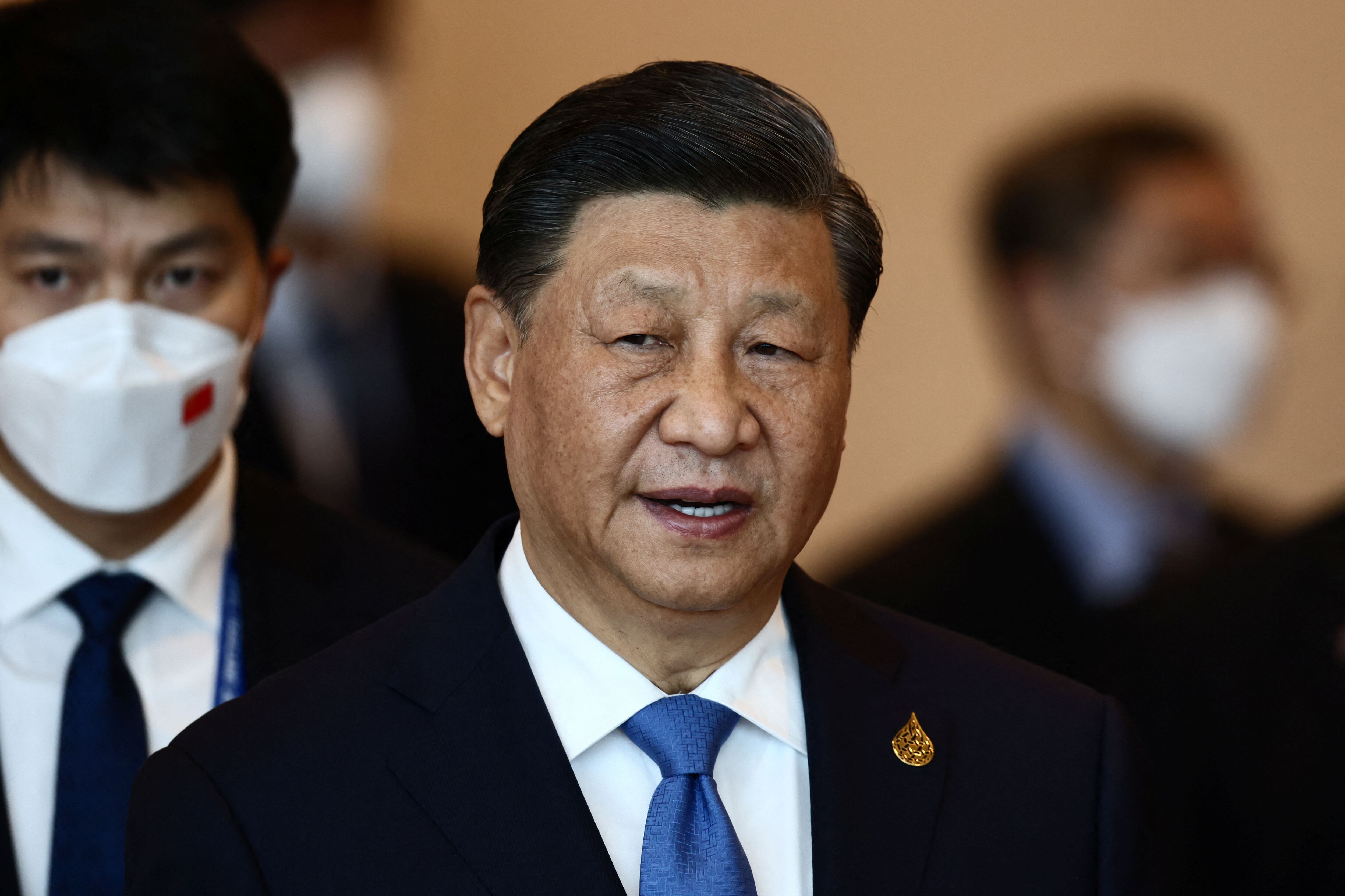 Xi Jinping (via Reuters)