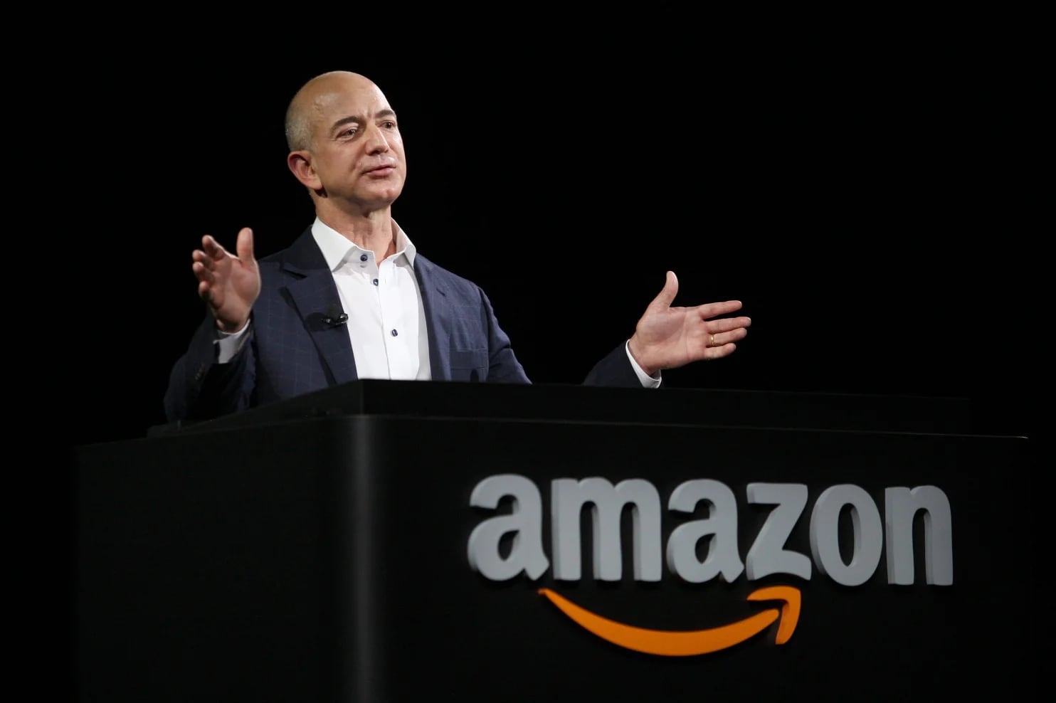 Jeff Bezos, presidente y CEO de Amazon
