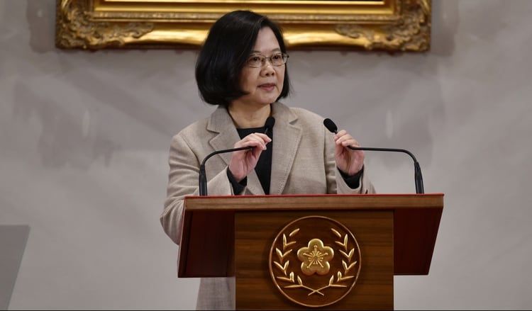 Tsai Ing-wen (AFP)