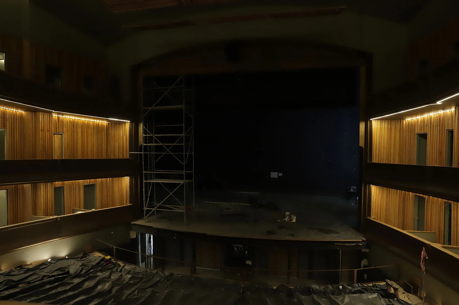La sala tendrá una infraestructura moderna que convive con los originles del teatro 