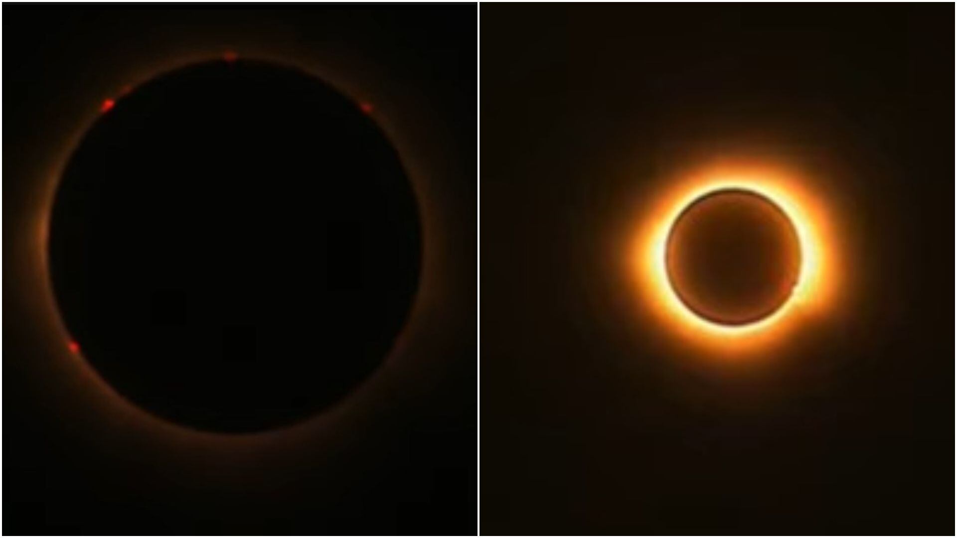 Eclipse solar total la NASA lanzó el primero de sus tres cohetes para