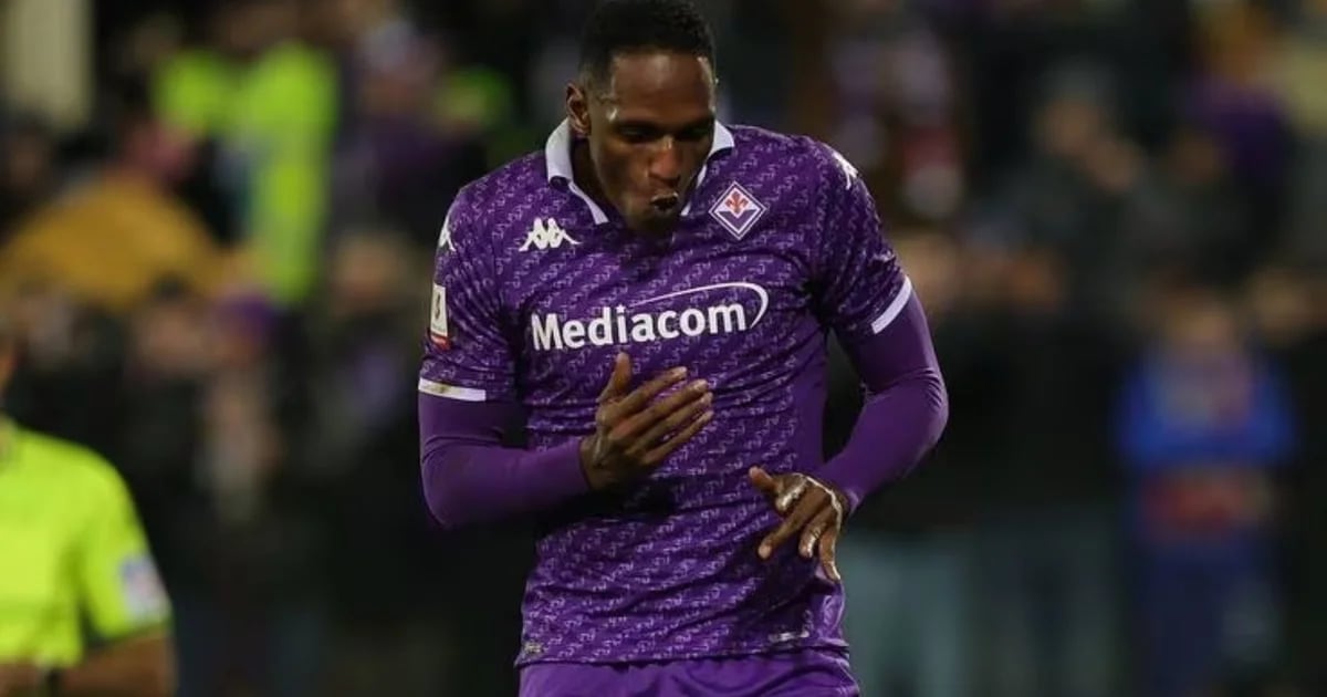 Yerry Mina ha ballato ancora dopo aver segnato per la Fiorentina in Coppa Italia