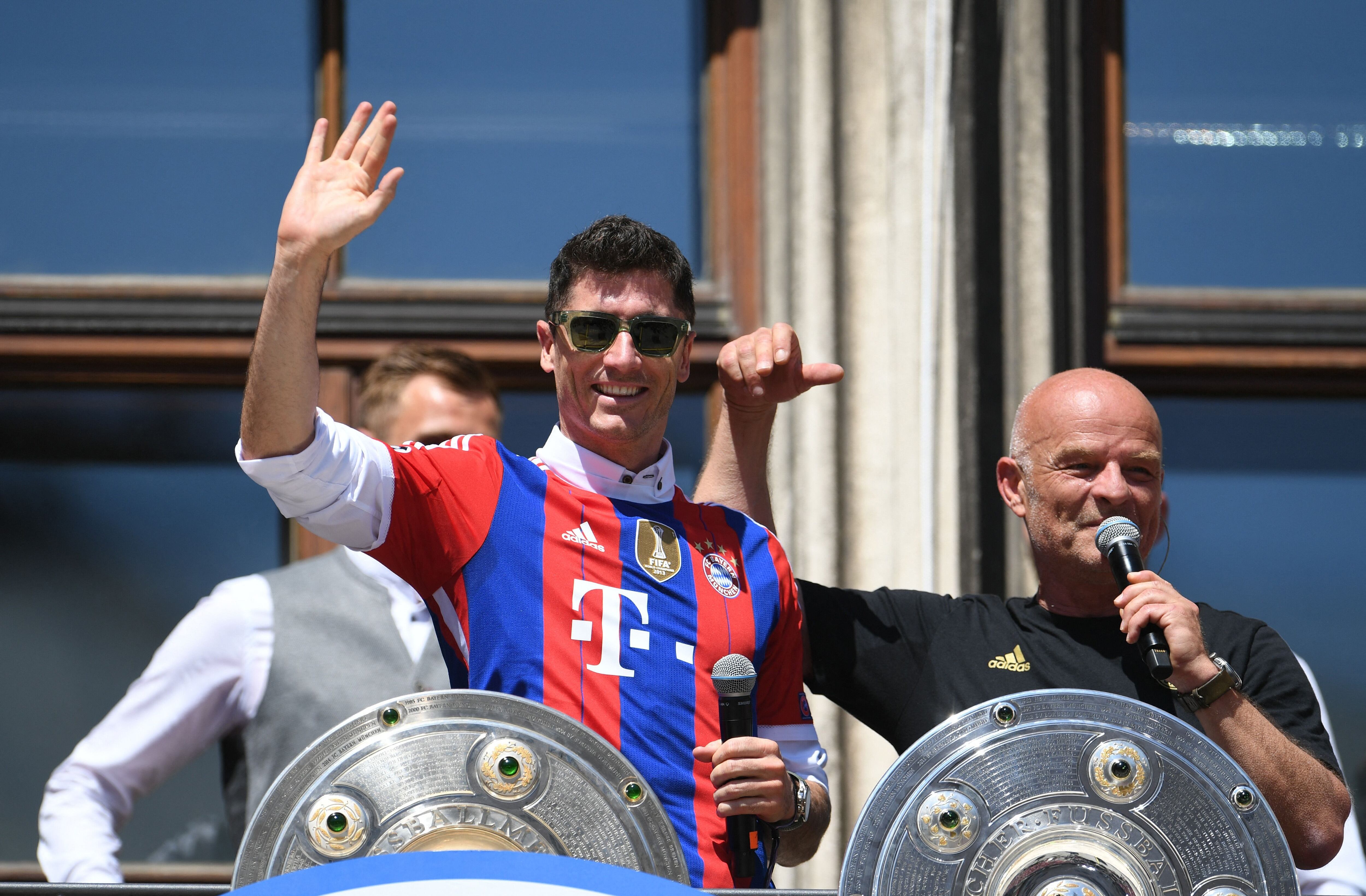 Robert Lewandowski levantó 19 trofeos en Bayern Múnich (Reuters) 