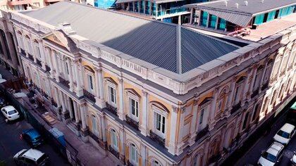 El palacio Pereira, un refaccionado edificio emplazado en el barrio cívico de Santiago servirá de sede de la Convención Constitucional que diseñará la nueva carta Magna de Chile