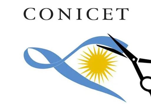 Un logo acorde al recorte en términos reales que sufre el Conicet producto de la inflación