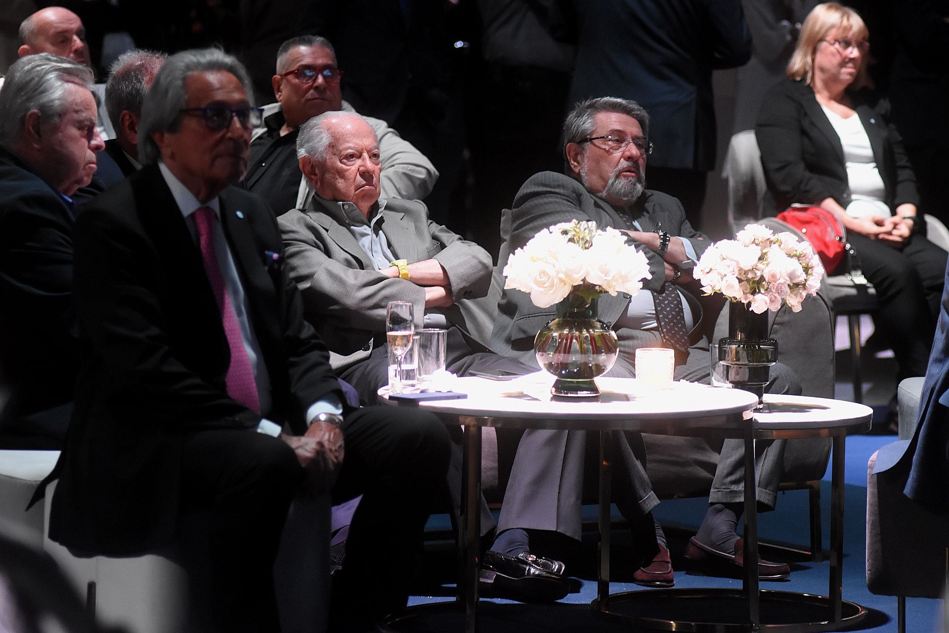 El exministro del Interior, Carlos Corach, y su hermano, el juez de la Cámara Nacional de Apelaciones del Trabajo, Gregorio Corach