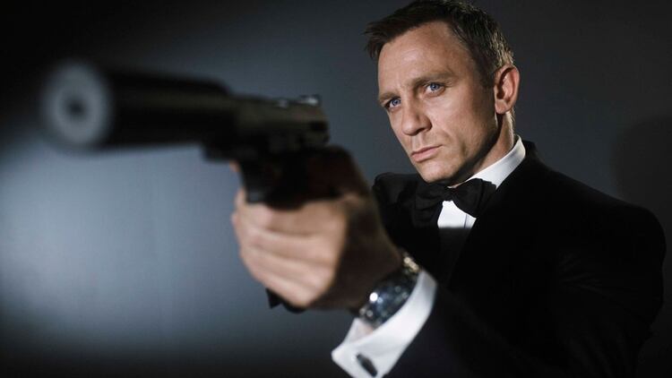 Daniel Craig personificó a James Bond en cuatro películas