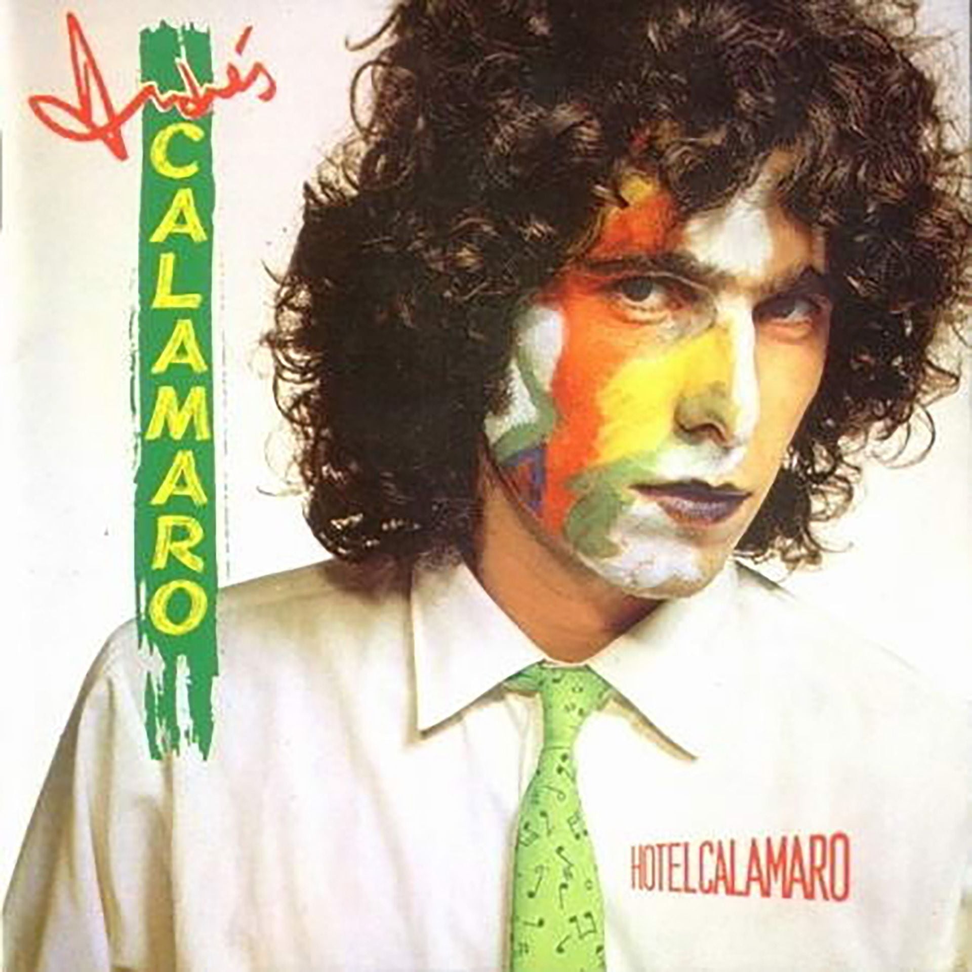 La tapa de Hotel Calamaro. El sobre interno replicaba la corbata del Salmón