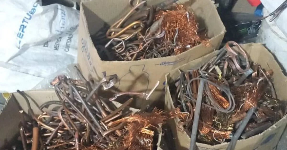 Più di mezzo milione di bronzi: due aziende demolite a Córdoba dopo un’ondata di furti di cavi
