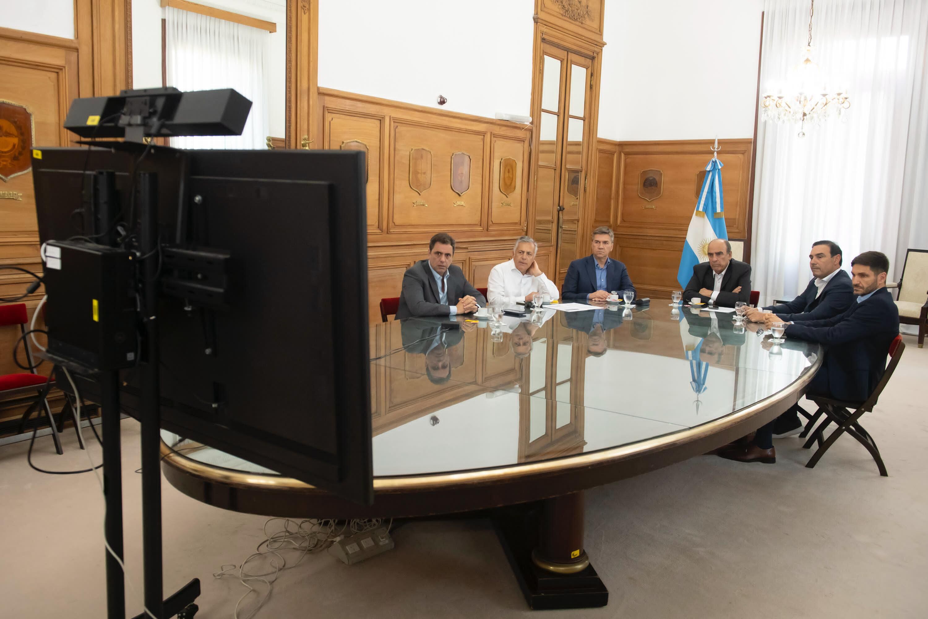 Reunion Guillermo Francos con gobernadores