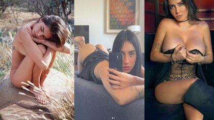 Celia Lora, La Mars y María Levy son algunas de las famosas que abrieron su cuenta en Only Fans (Foto: Instagram / @celi_lora / @marialevyy / @marsaguirreoficial)