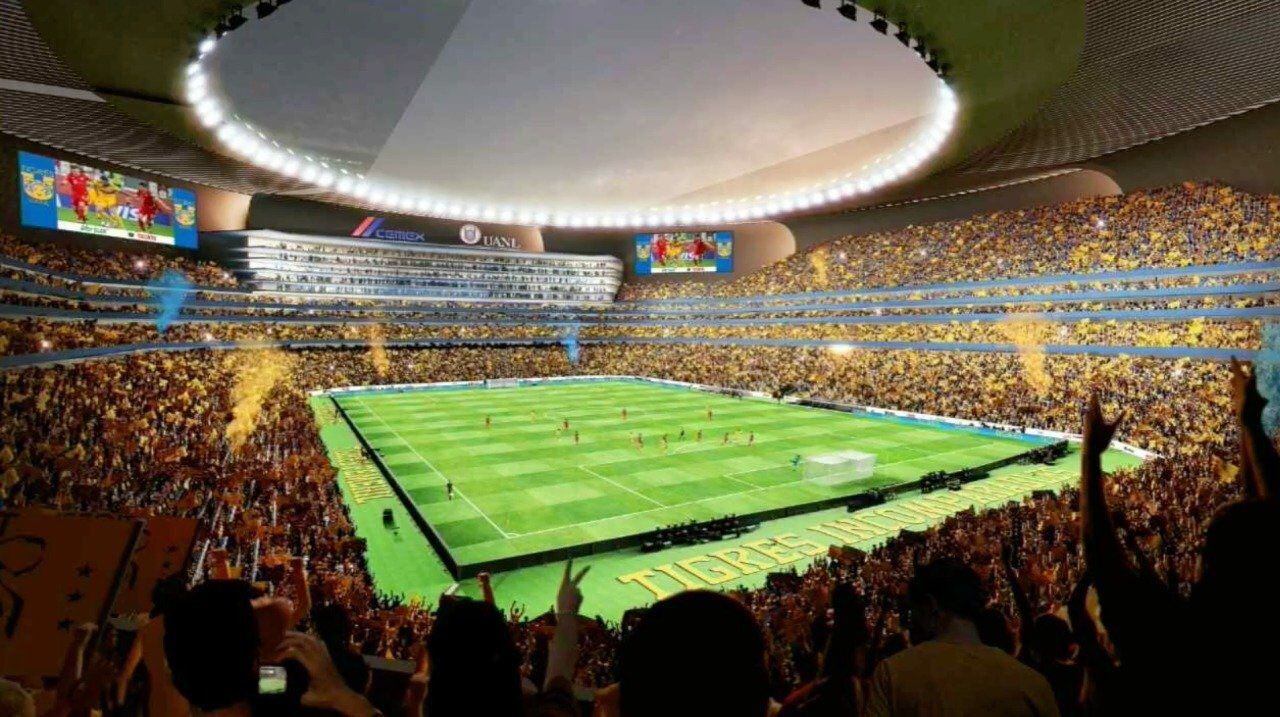 Así será el nuevo estadio de Tigres UANL: presentaron las primeras imágenes (Foto: Tigres UANL)