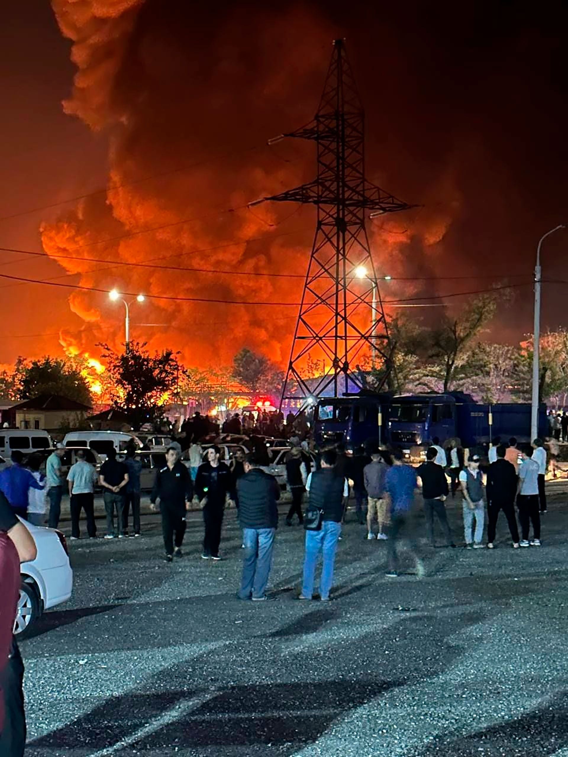 Explosión cerca del aeropuerto de Uzbequistán