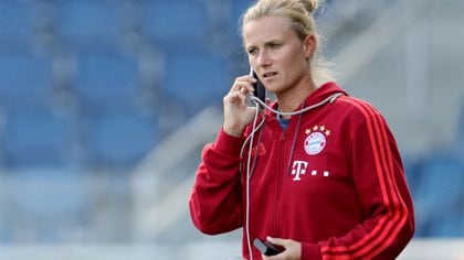 Kathleen Krüger es la Team Manager del Bayern Munich (Sitio web oficial del FC Bayern Munich)