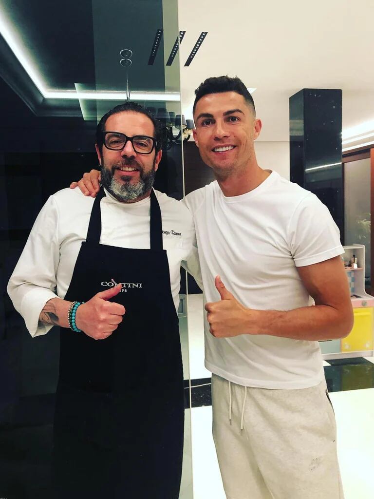 Cristiano Ronaldo tenía un cheff personal (chef_barone)