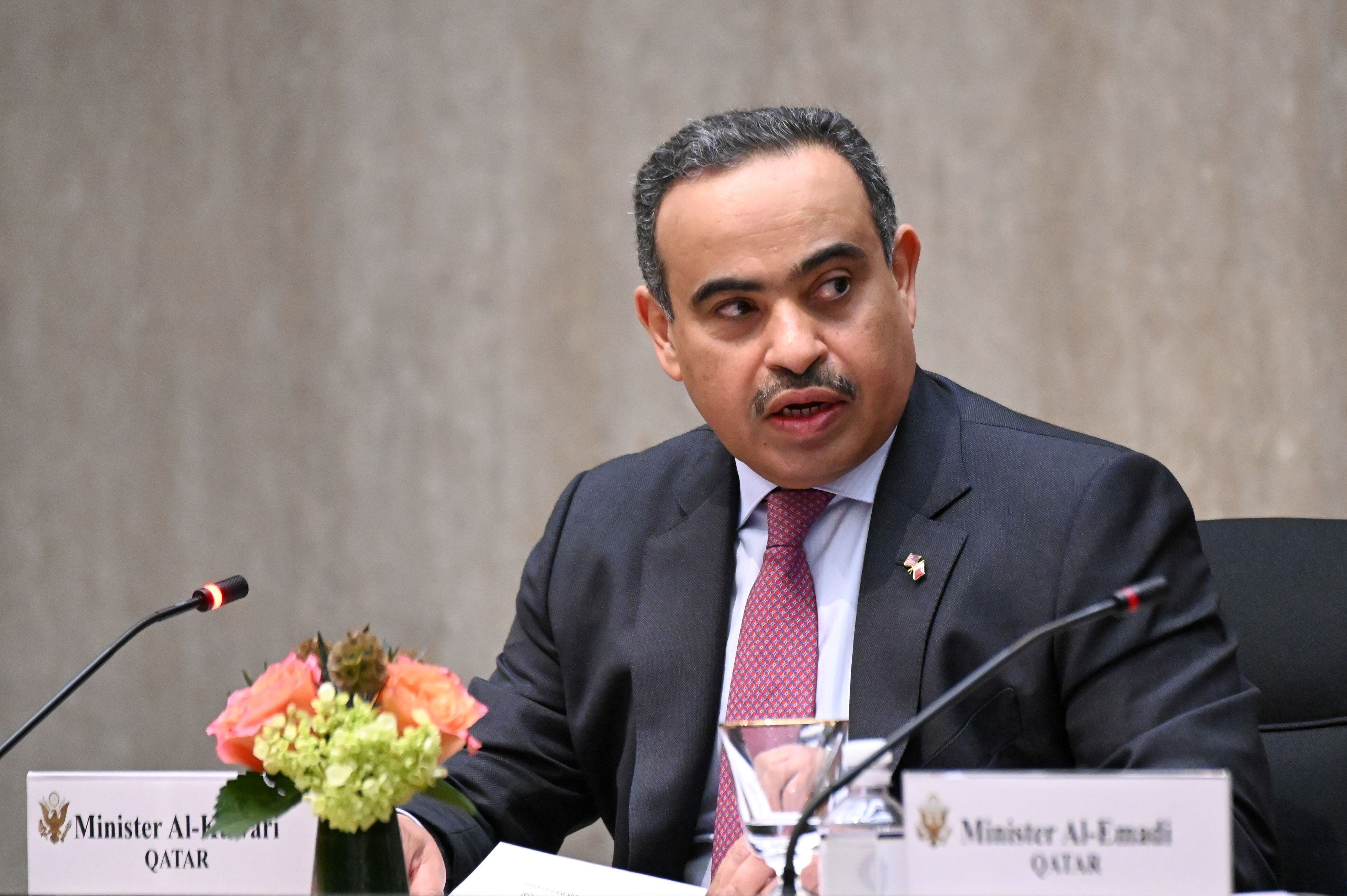 Ali bin Ahmed Al Kuwari, ministro de Finanzas de Qatar (Reuters)