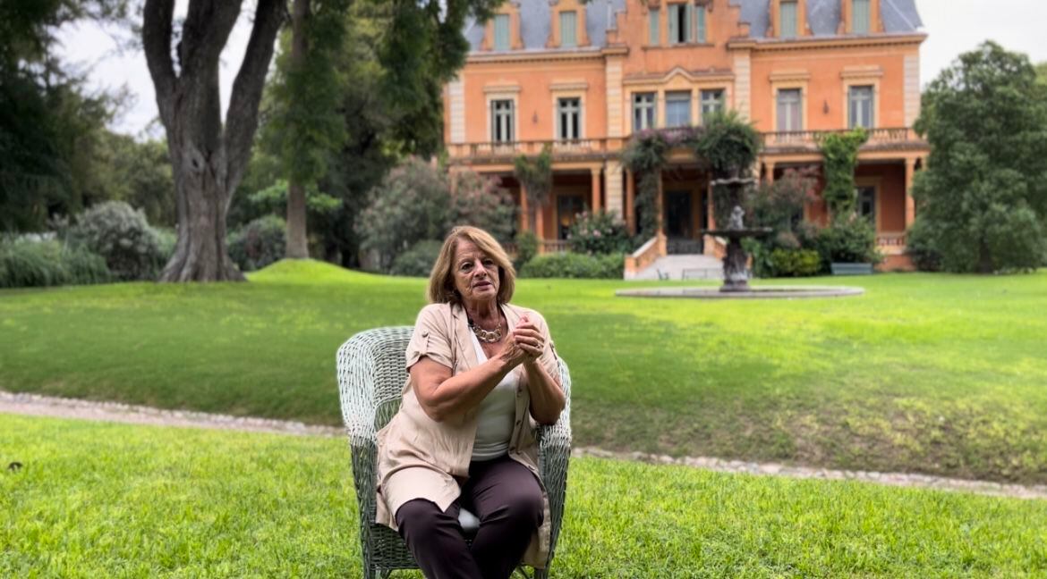 Paola Delbosco en el ciclo de diálogos "Es por Acá", de Fundación Varkey, Unesco y Ticmas en Villa Ocampo