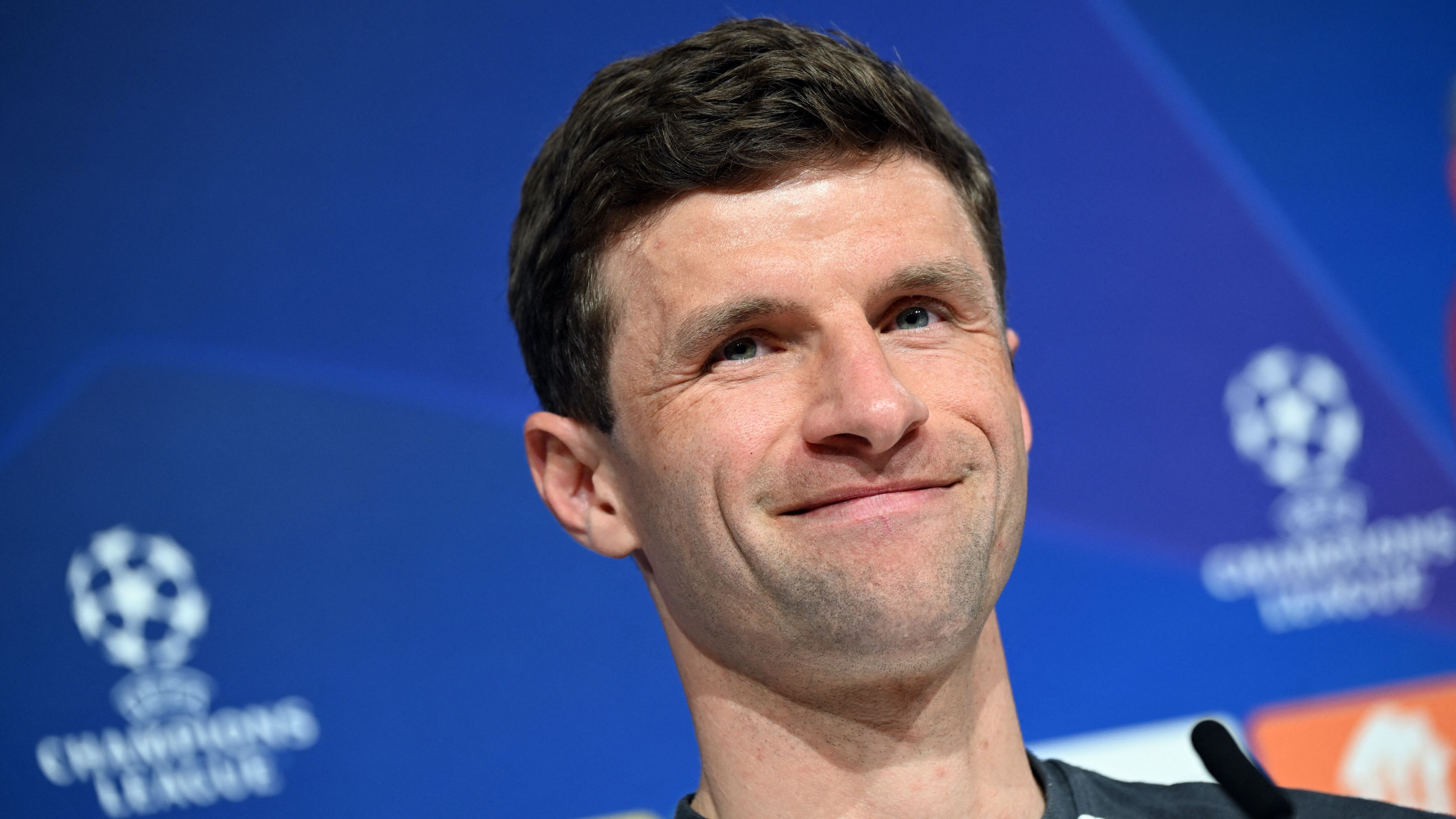 Thomas Muller habló sobre los cruces con Lionel Messi (Reuters)